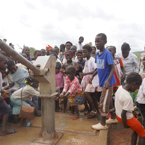 Coca-Cola and ForAfrika Rehabilitate Water Pump in Bocoio, Benefiting